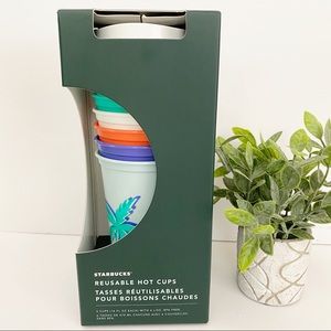 Starbucks Tropical Island Reusable Hot Cups